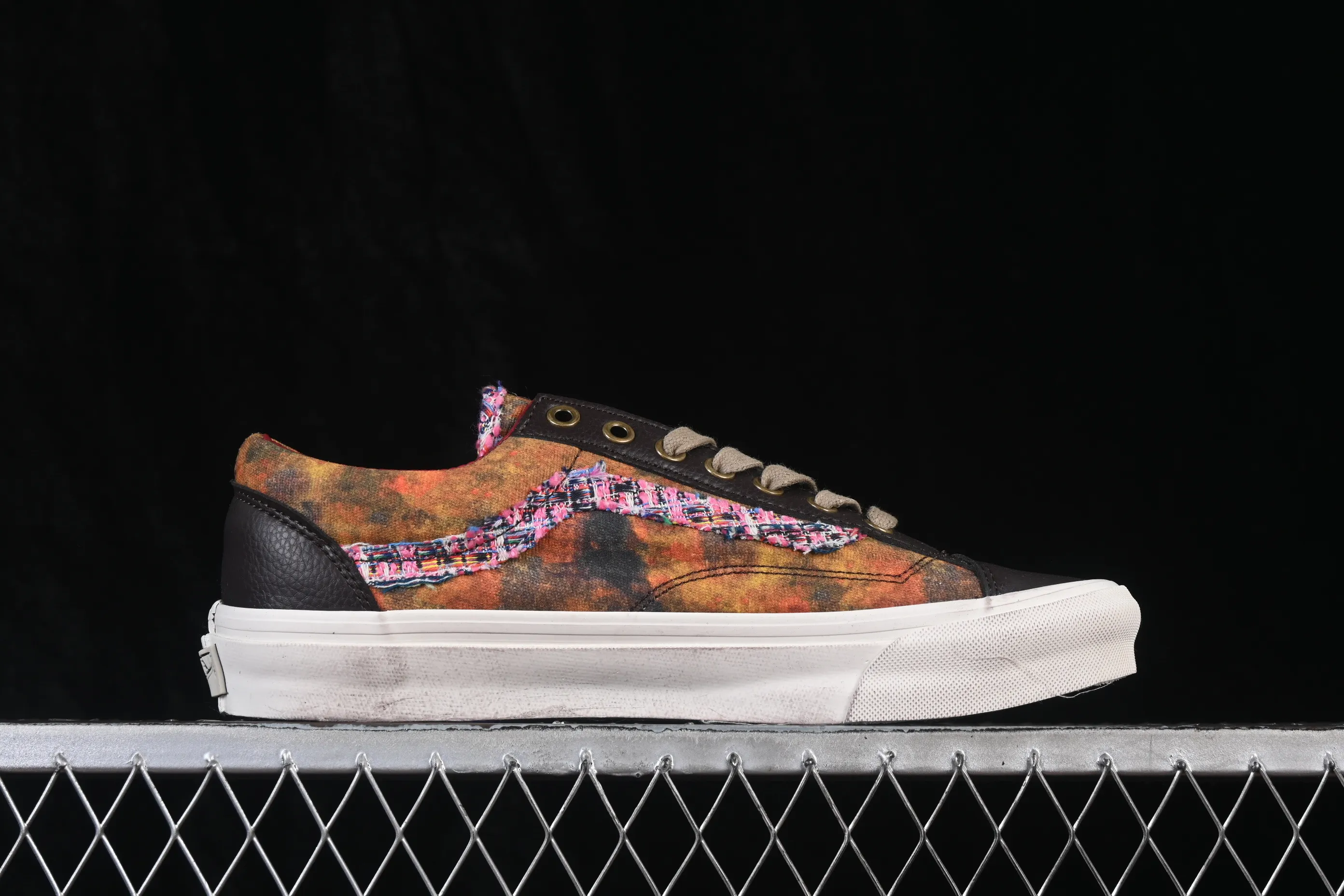 All categories Vans Vans series Vans Low Vans low top Vans Premium Old Skool 36 Vans distressed dirty shoes VN000D9RENB